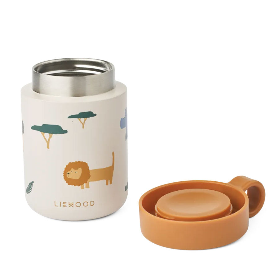 Liewood - Thermobehälter KIANI für Essen - Safari