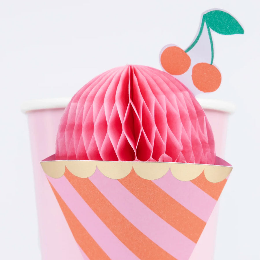 Meri Meri - Partybecher Ice Cream - 8 Stk