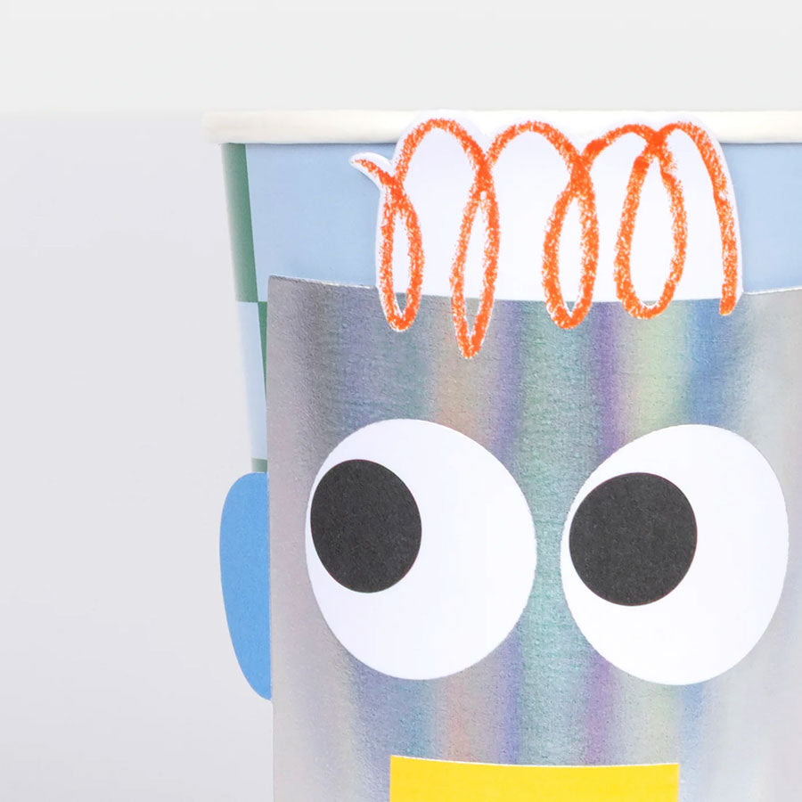 Meri Meri - Partybecher Toybox Icon - 8 Stk
