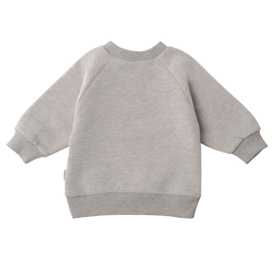 Pullover Croissant Grau