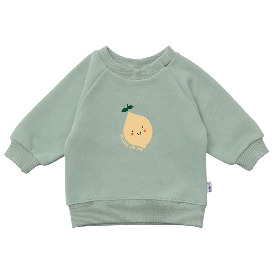 Pullover Zitrone - Schilfgrün