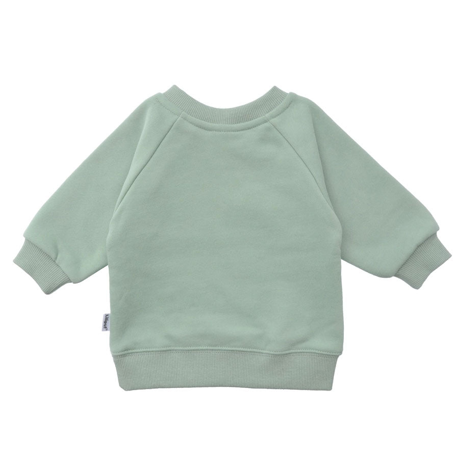 Pullover Zitrone - Schilfgrün
