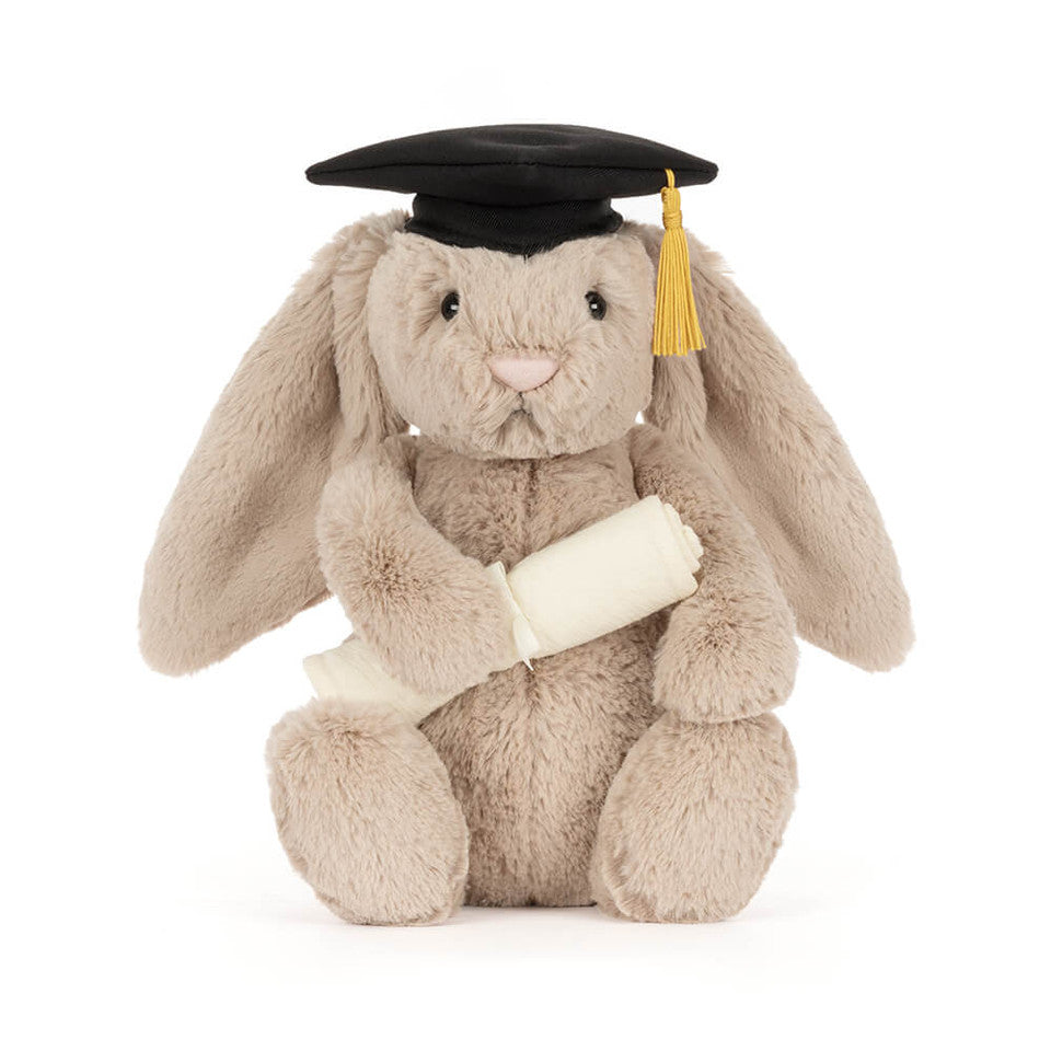 Jellycat - Bashful Bunny im Graduation-Outfit