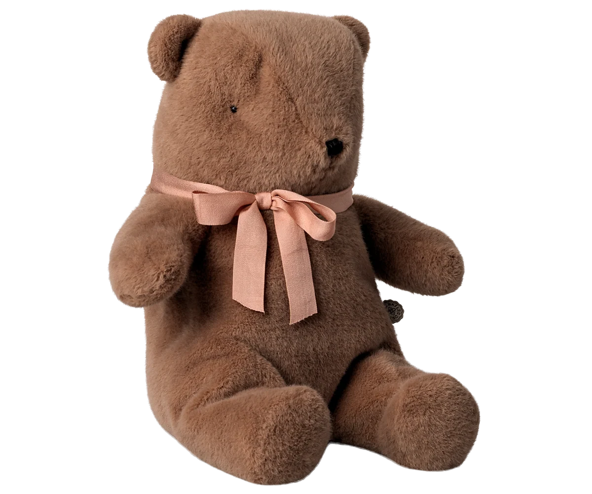 Maileg - Plüsch Teddybär, Medium – Soft Braun