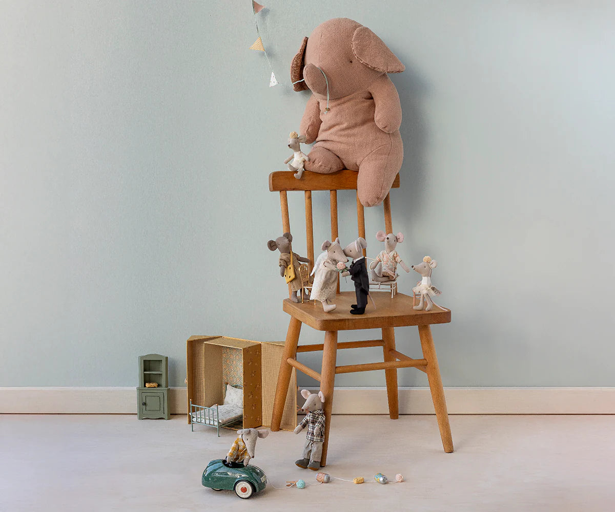 Maileg - Ballerina Maus, Kleine Schwester – Off White