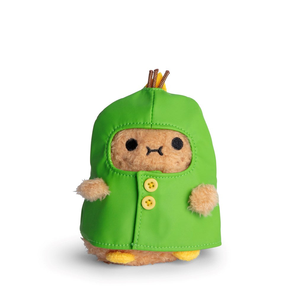Noodoll - Kartoffel im Regenmantel Grün