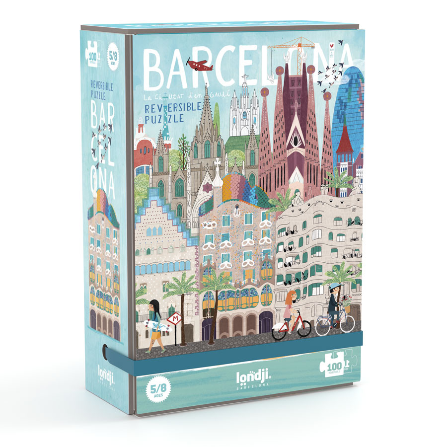 Londji - Puzzle Barcelona Skyline 200 Teile