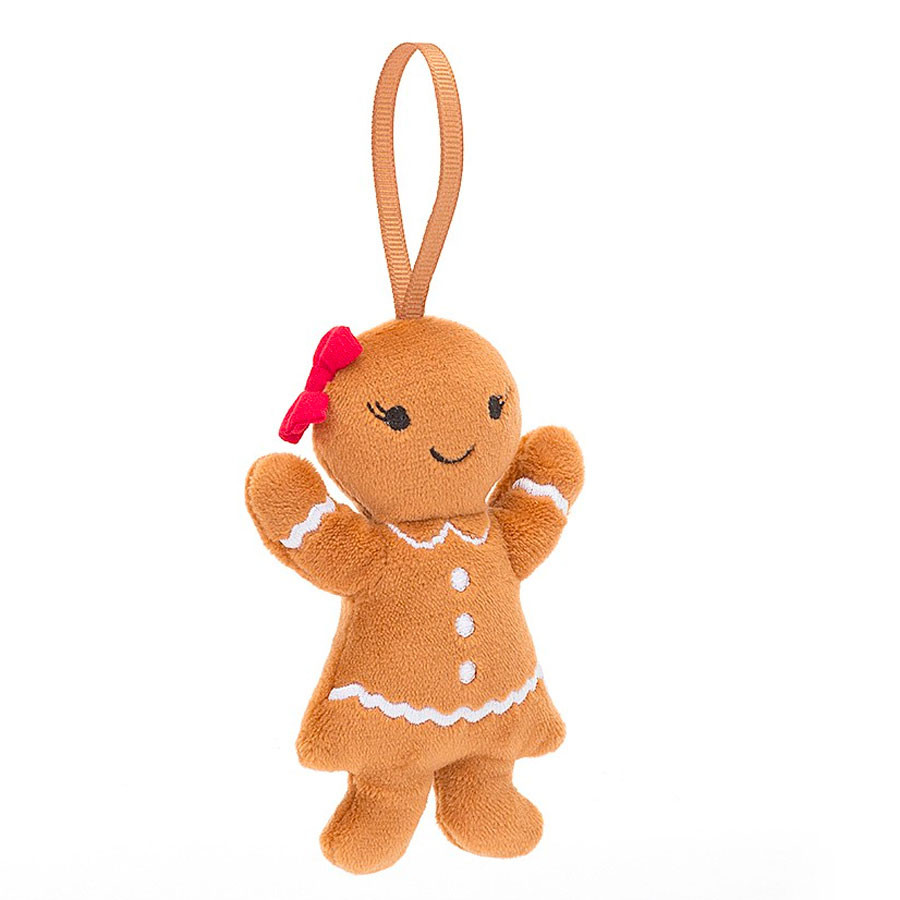 Jellycat - Anhänger Festive Folly Gingerbread Ruby