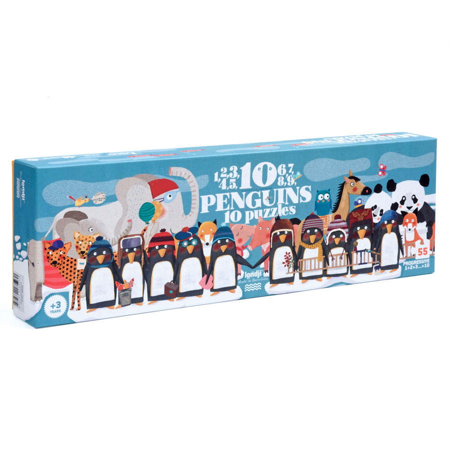 Londji - 10 Puzzles - Pinguine