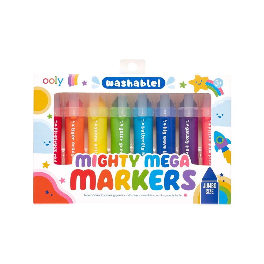 OOLY - MIGHTY MEGA MARKER - 8 Stk