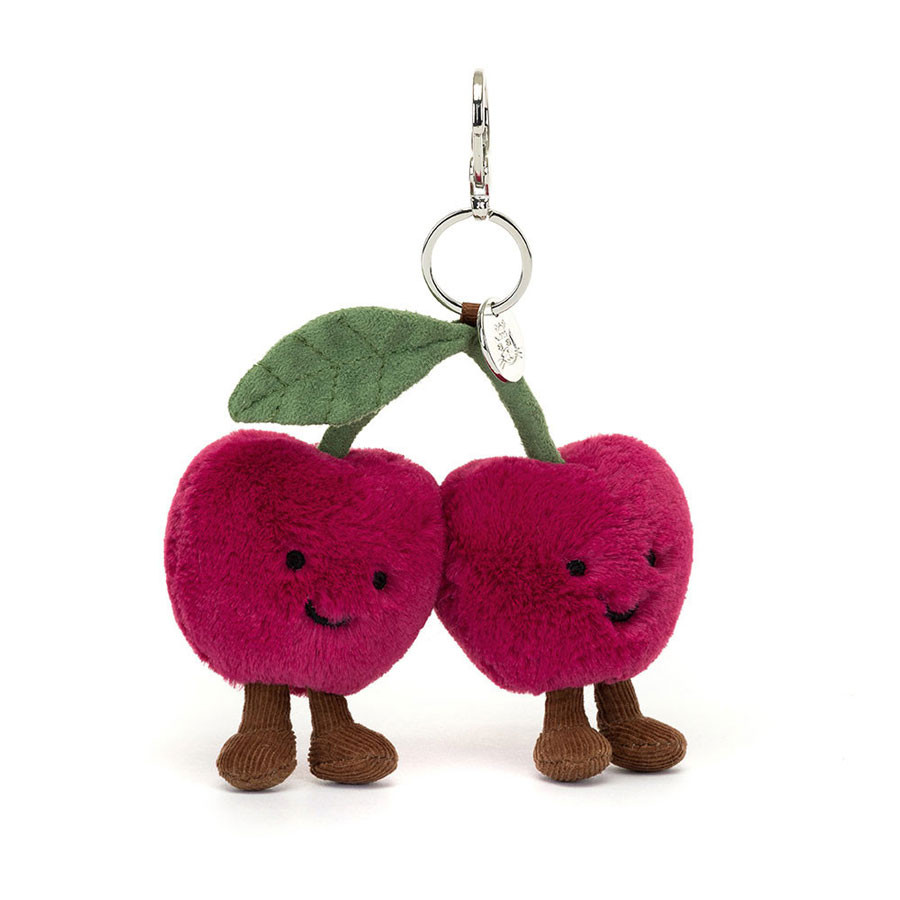 Jellycat - Amuseable Cherries Bag Charm