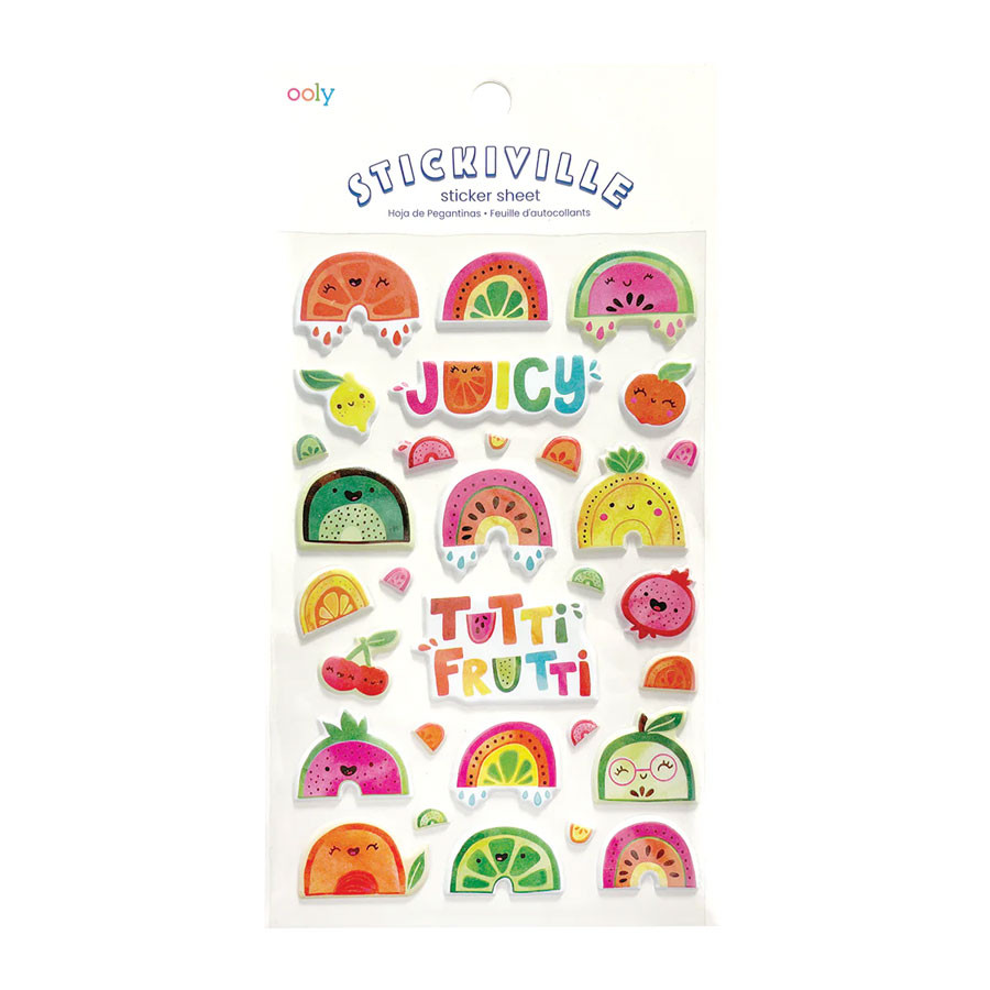 OOLY - Aufkleber Tutti Frutti Stickiville