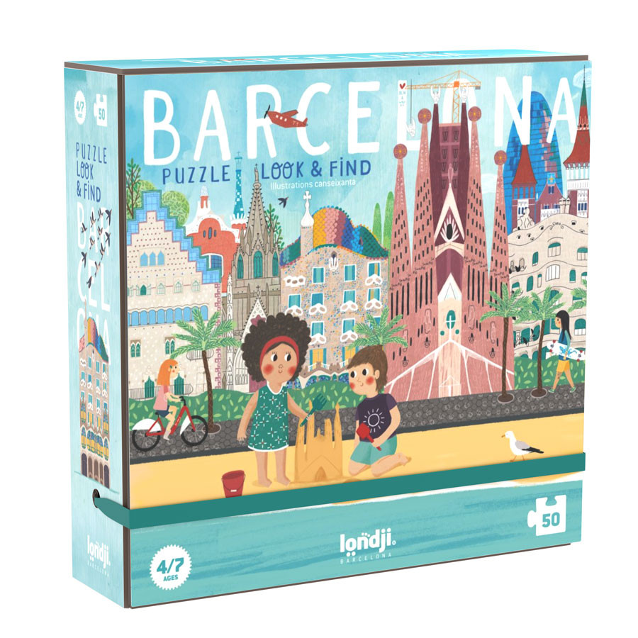 Londji - Puzzle Barcelona Sorra 50 Teile