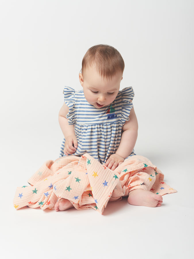 Bobo Choses - Muslin Cloth - Stars all Over | Minicatwalk.com