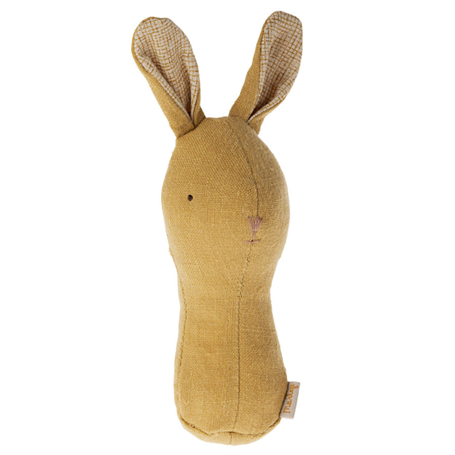 Maileg - Babyrassel Hase - Gelb