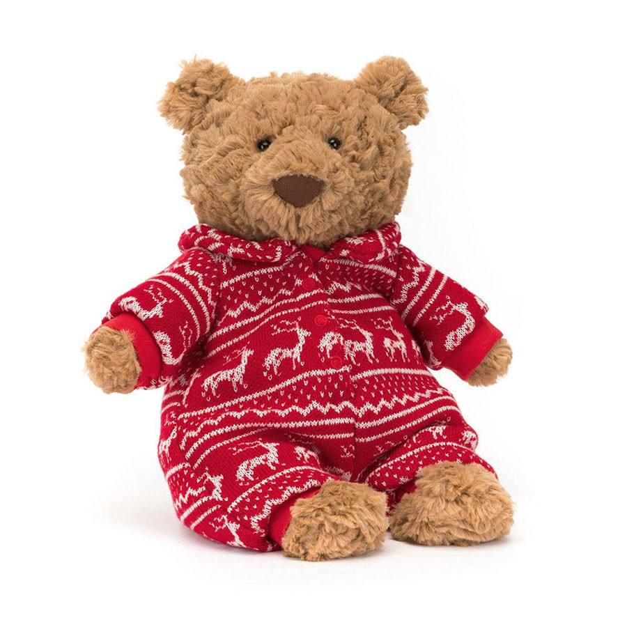 Jellycat - Bartholomew Bear im Schlafanzug