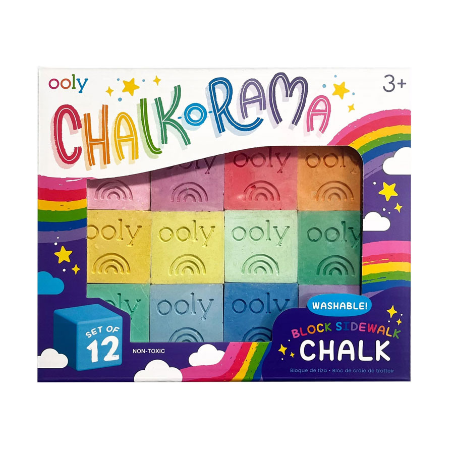 OOLY - Straßenkreide CHALK-O-RAMA - 12 Stk