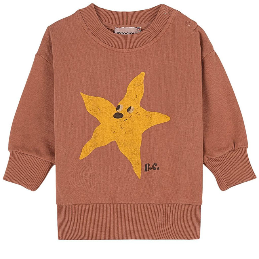 Bobo Choses - Baby Sweatshirt - Starfish