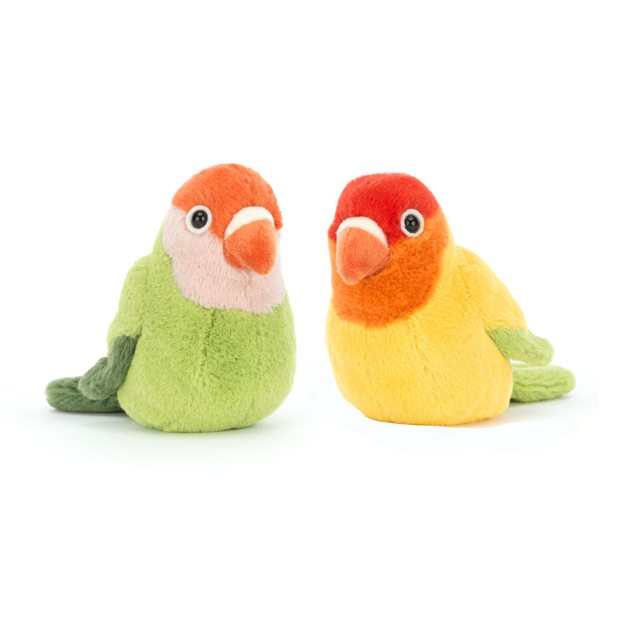 Jellycat - Vogelpaar Lovebirds