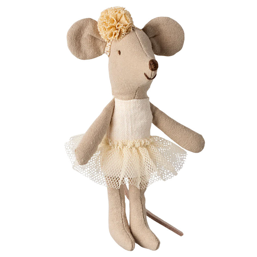 Maileg - Ballerina Maus Kleine Schwester Creme