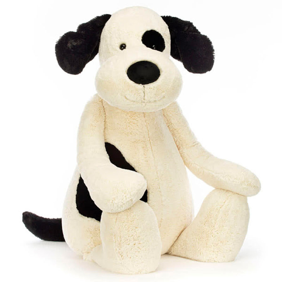 Jellycat - Bashful Black & Cream Puppy Giant