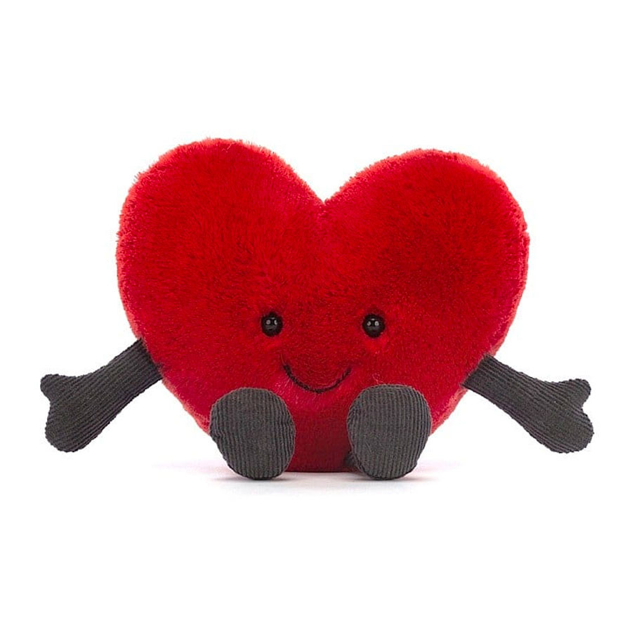 Jellycat - Amuseable Red Heart Little