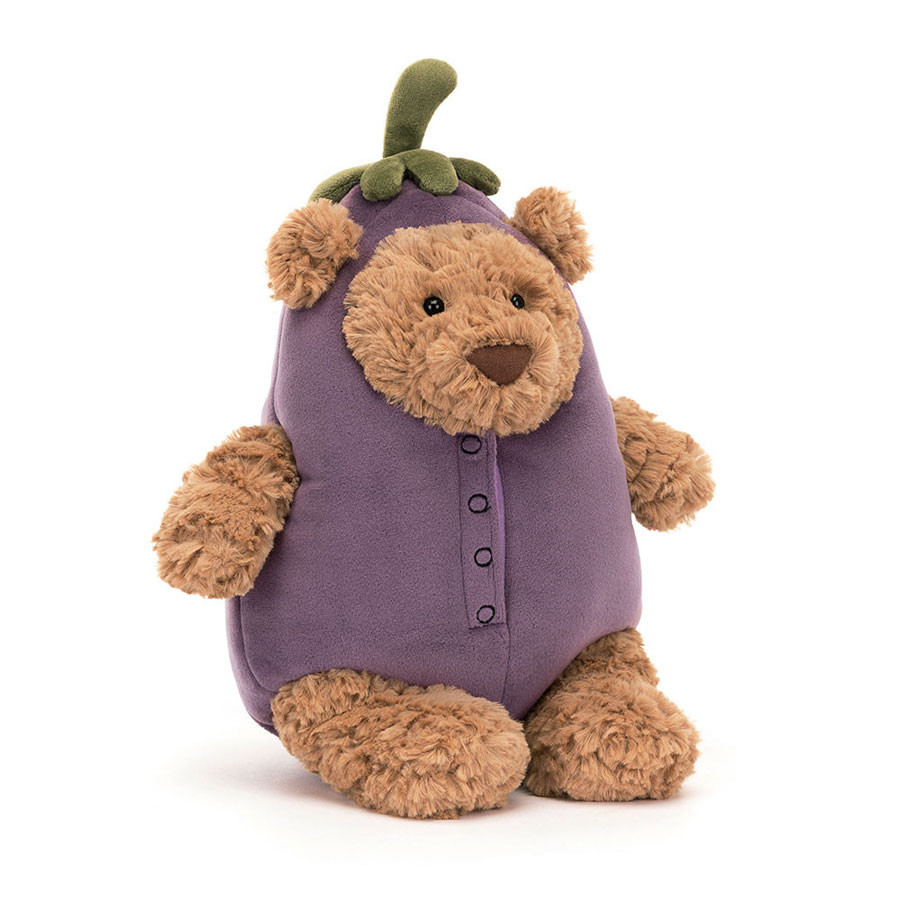 Jellycat - Bartholomew Bear Aubergine